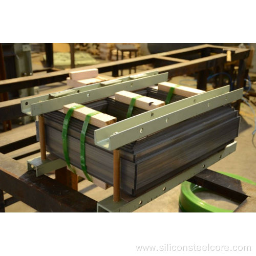 steel sheet plate Ei Lamination Transformer Iron Core for Oil Immersed Transformer